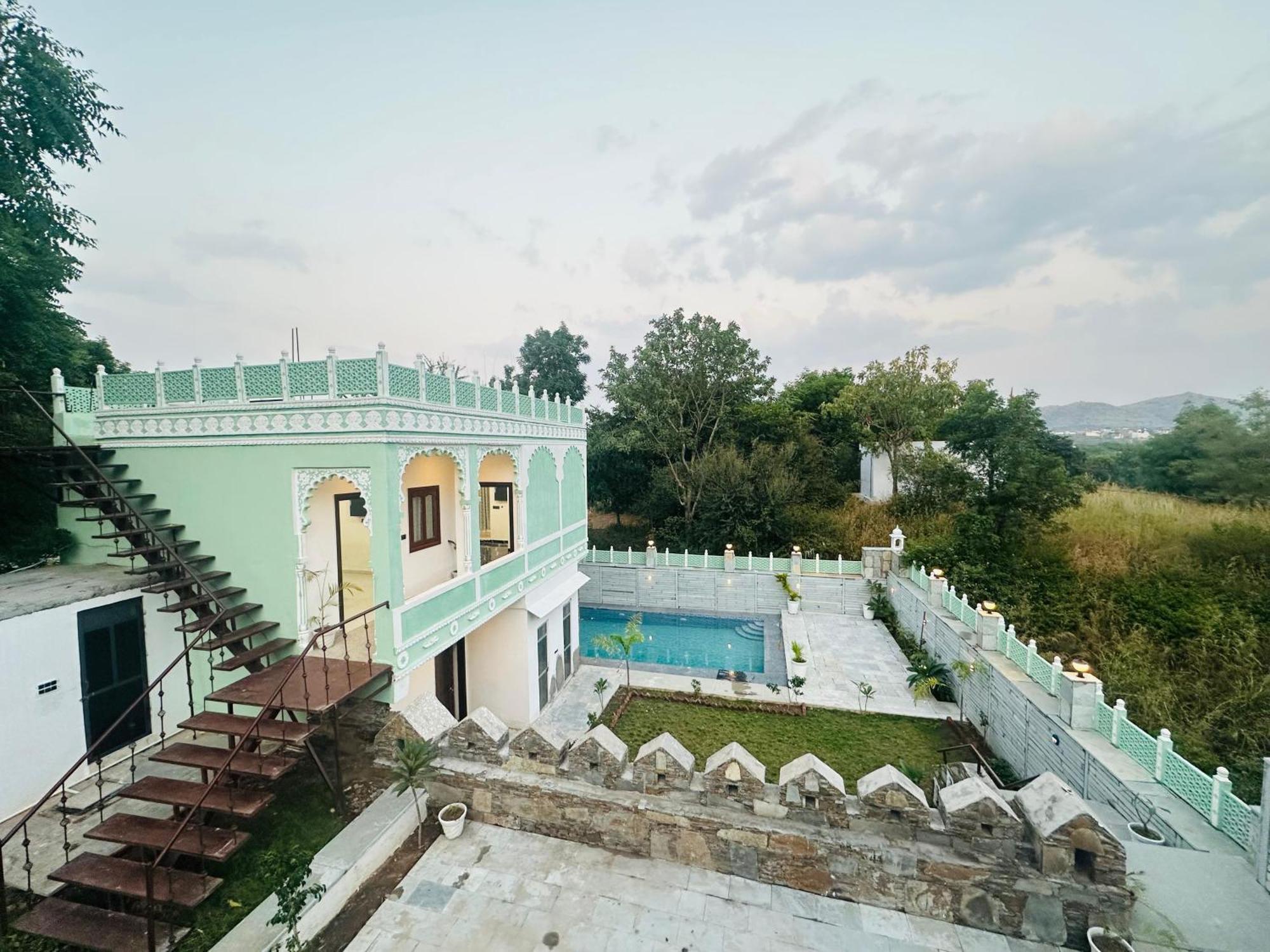 Rajasthan Haveli Vila Udaipur Exterior foto