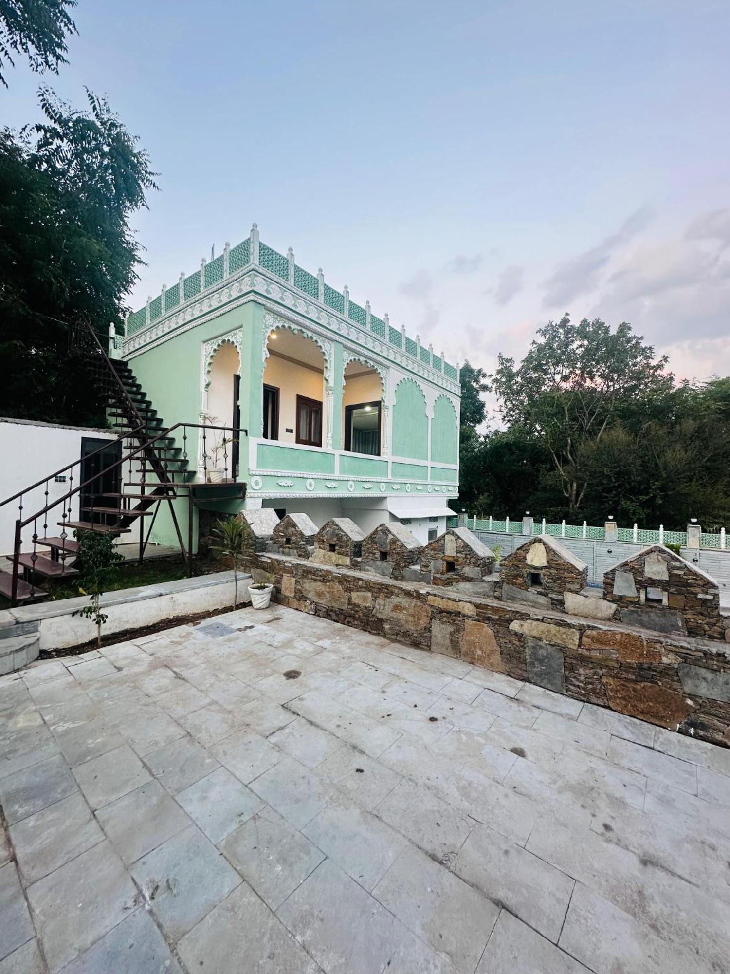 Rajasthan Haveli Vila Udaipur Exterior foto