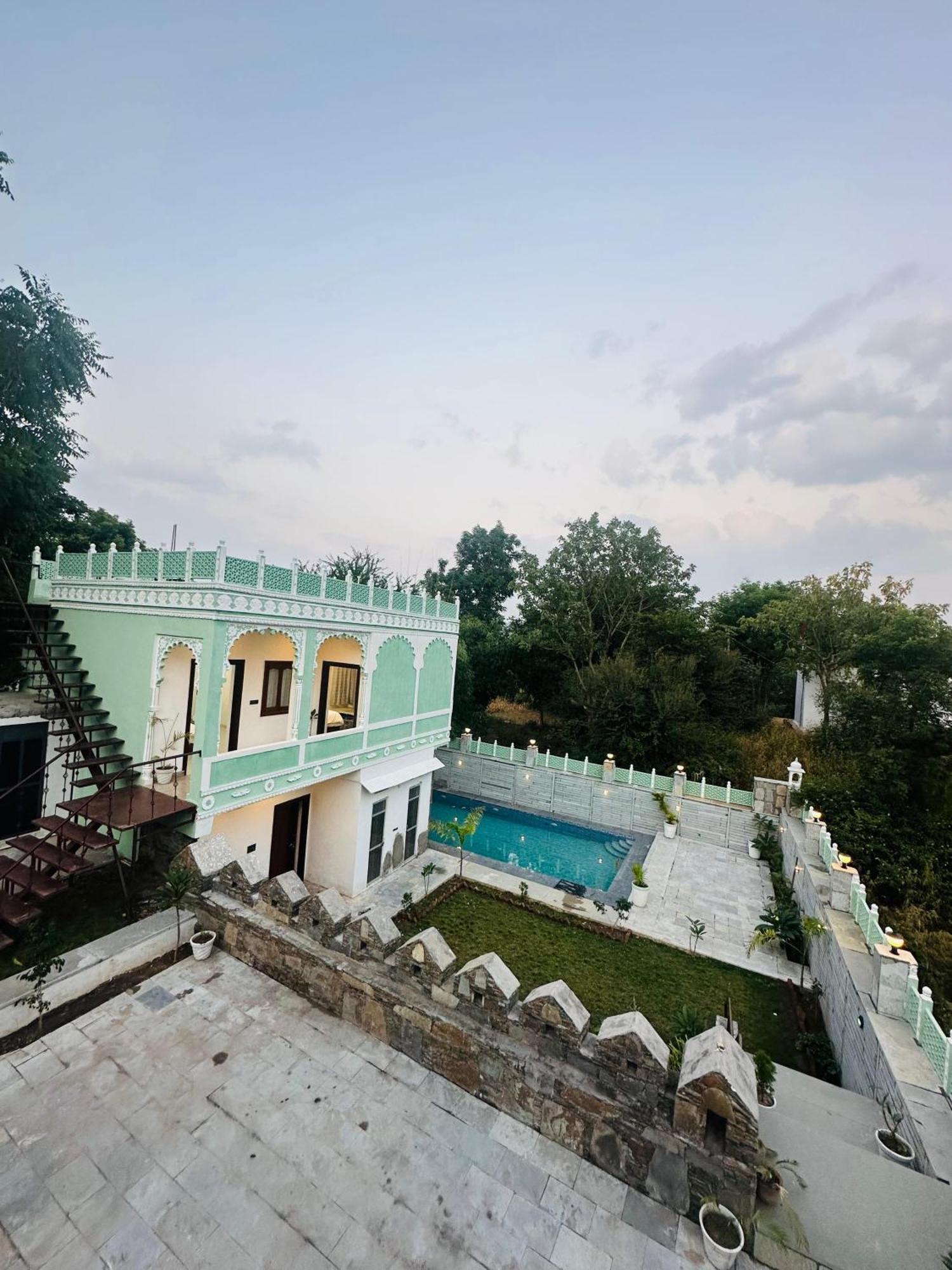 Rajasthan Haveli Vila Udaipur Exterior foto