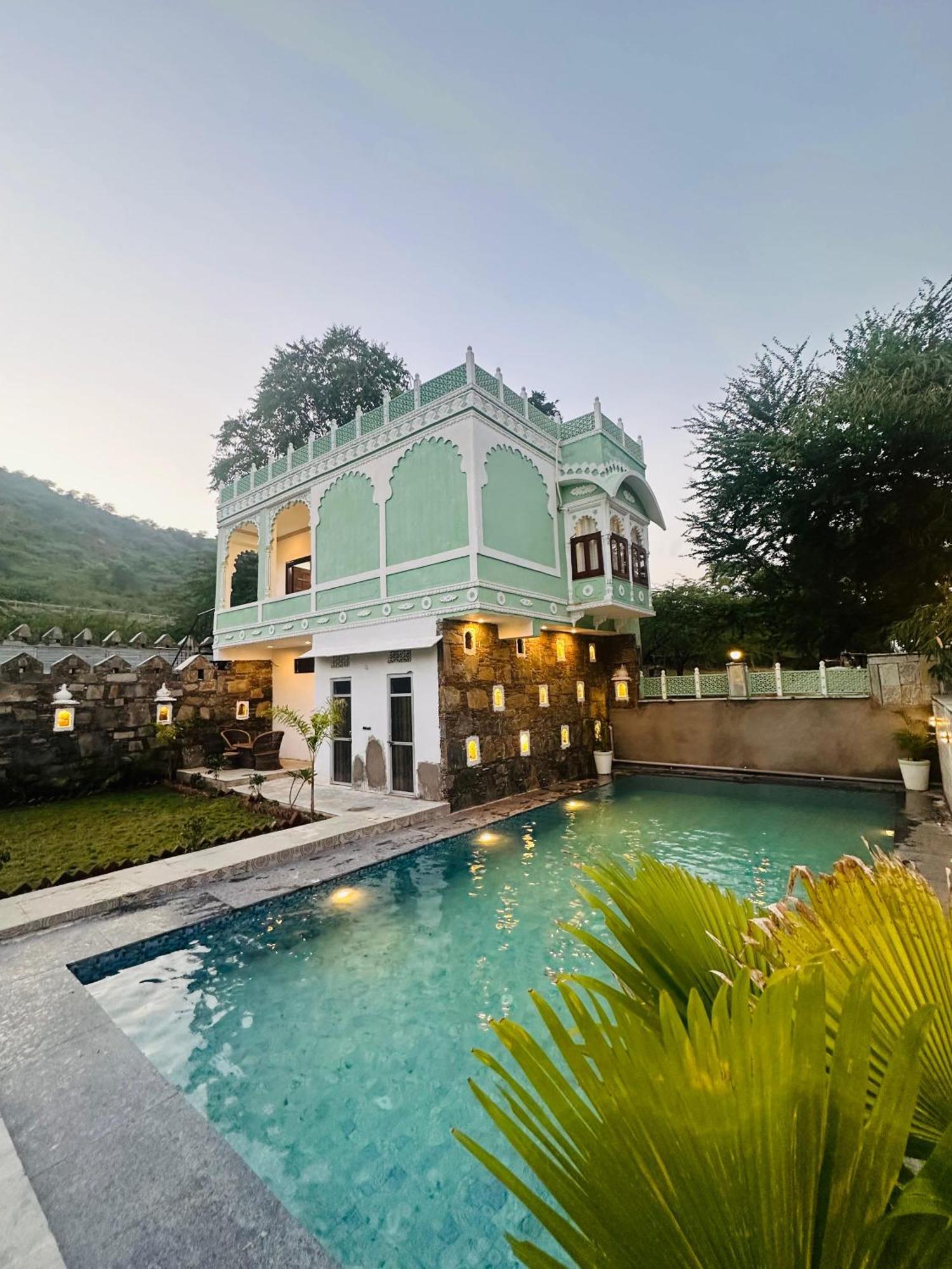Rajasthan Haveli Vila Udaipur Exterior foto